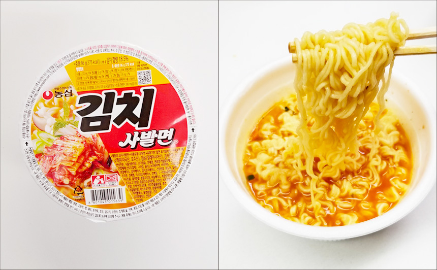 韓国カップ麺6位の画像