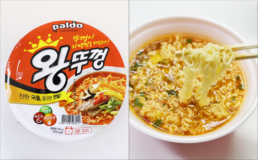 韓国カップ麺5位の画像