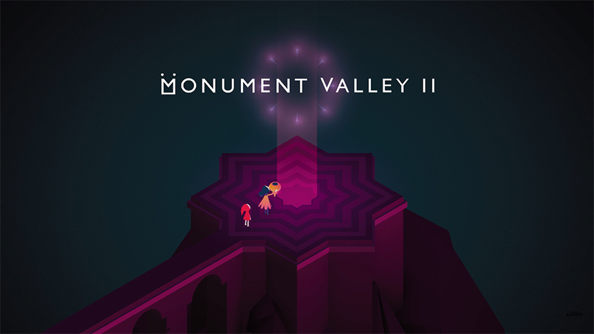 ゲーム『Monument Valley 2』オープニング画像