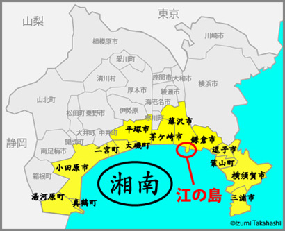 湘南の地図